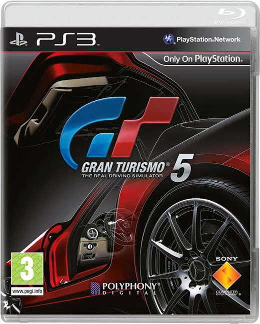 O Box Art do Gran Turismo 5